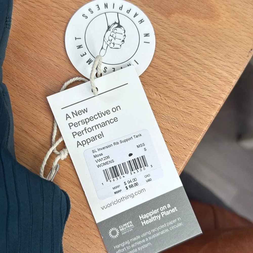 Vuori Inversion Rib Support Tank - Picture 4 of 5